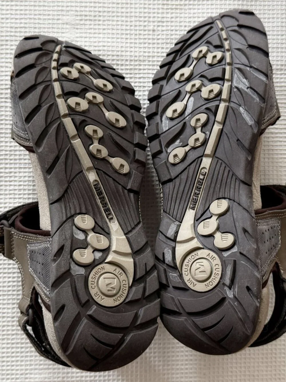 Merrell Terran Slide II Men’s Sandals – Dark Earth Brown Leather – Size 9 – New